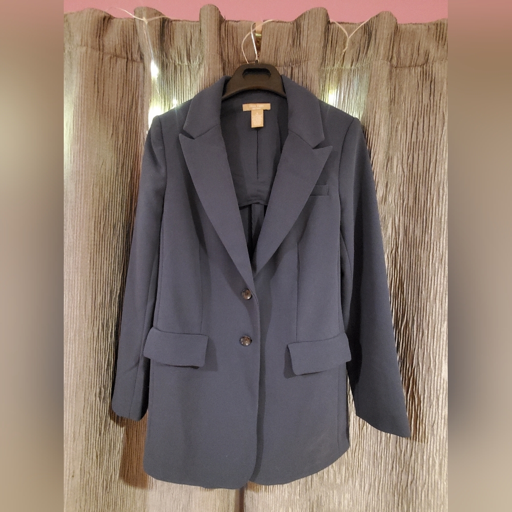 Joan Vass Blue Blazer